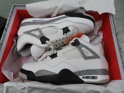 Size 11.5 - Air Jordan 4 Retro OG 2025 White Cement