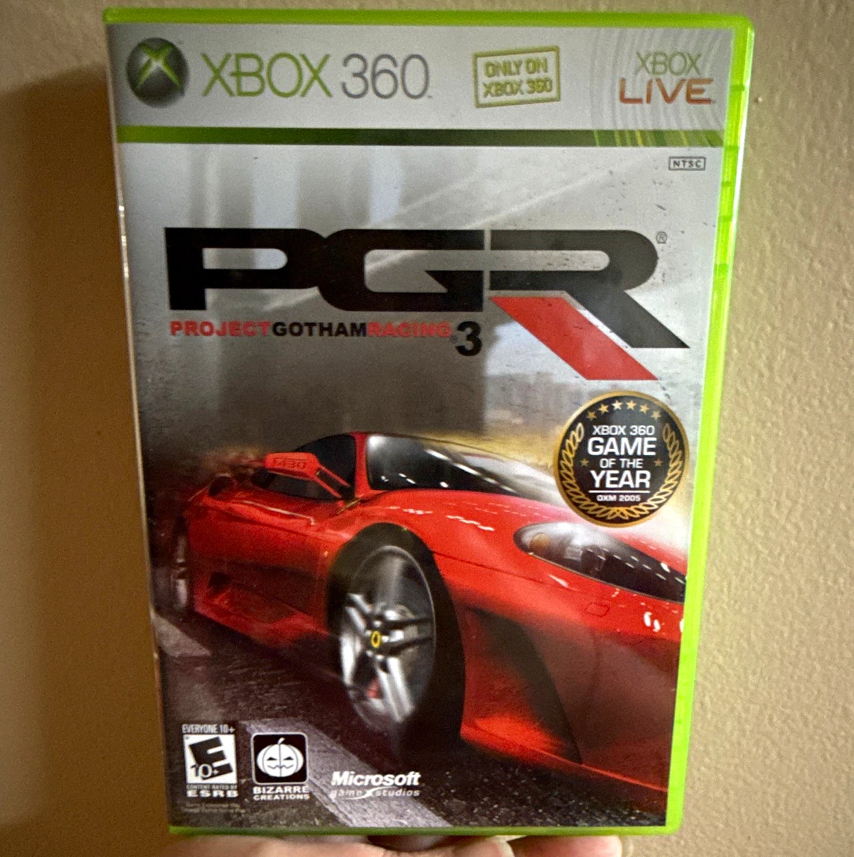 25+ Microsoft Xbox 360 Project Gotham Racing 3 Video Games for