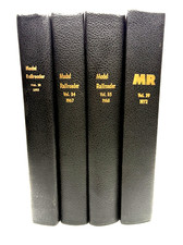 Model Railroader Bound Volumes Lot 1953 1967 1968 1972 Kalmbach Books
