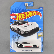 2020 Hot Wheels Aston Martin Vulcan White Factory Fresh 6/10 88/250