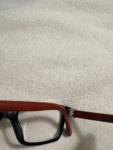 FRAMES ONLY/RED AND BLACK Eye Glasses Women - Picture 7 of 7