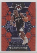 Zion Williamson Prizm 2022/23 Red Wave Prizm #124