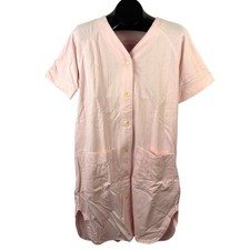 Vintage 1990s Amanda Stewart Pink Country Nightgown Maxi Dress Women s Small
