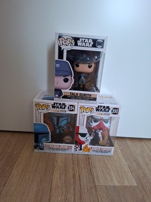 Funko Pop Star Wars Sammlung Nr. 350, 354, 541