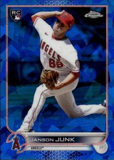 2022 Topps Chrome Sapphire Edition Janson Junk #594 Los Angeles Angels 26H