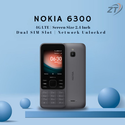 Neu verpackt Nokia 6300 schwarz entsperrt Dual Sim Handy