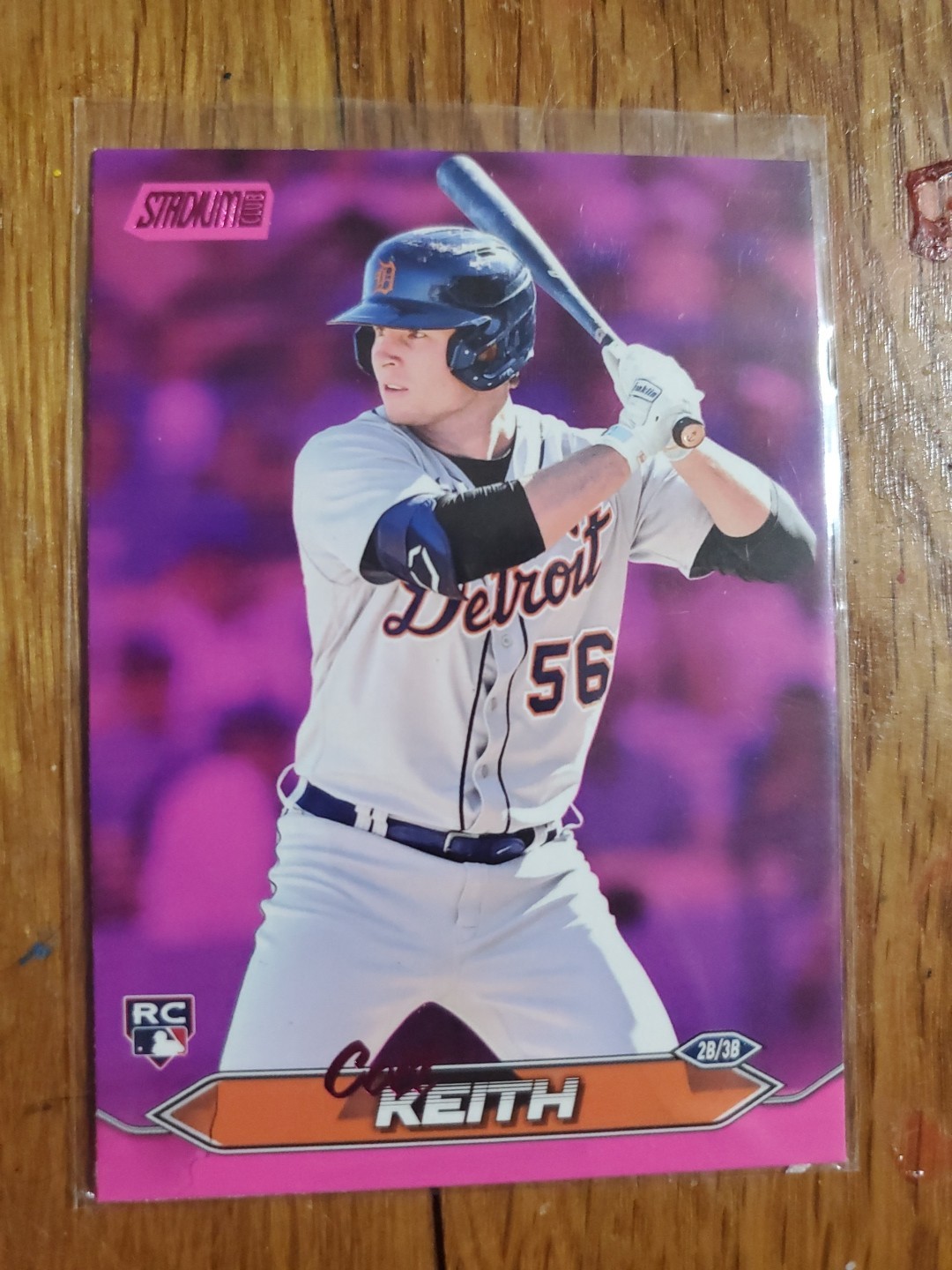 2024 Topps Stadium Club Colt Keith Pink Foil Parallel #36