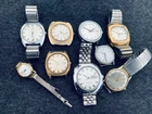 💸VINTAGE TIMEX WATCH LOT Automatic, Electric, Wind-up…Most Run or Tick 4U2FIX