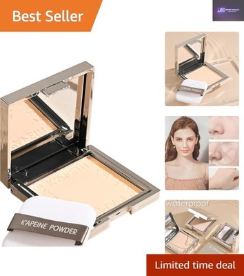 Matte Translucent Face Powder Compact - Oil Control & Colour Correction