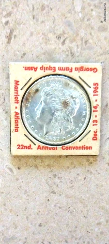 1887 LIBERTY HEAD SILVER DOLLAR UNCIRCULATED