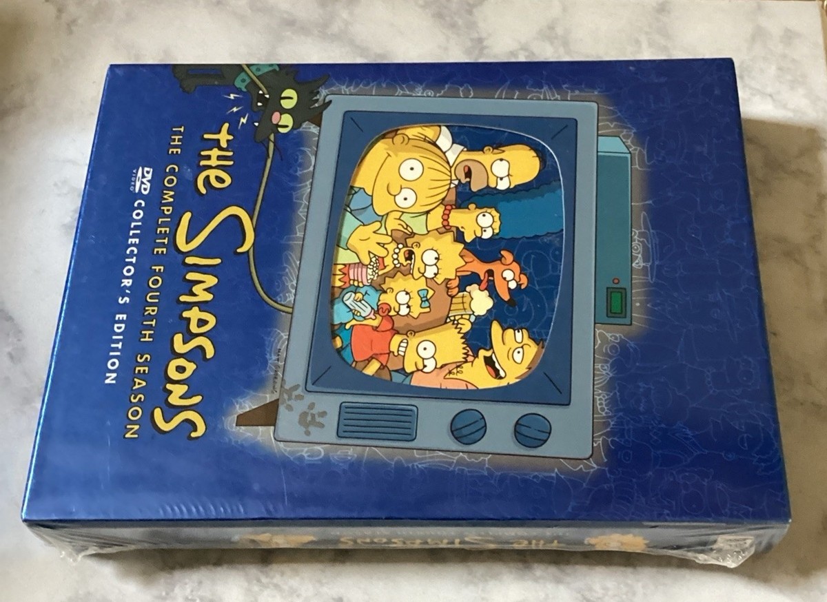 The Simpsons - The Complete Fourth Season (DVD, 2009, 4-Disc