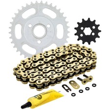 Sprocket Chain Set for Honda Z50R 13/37 Tooth 420 X-Ring Front Rear Combo Kit