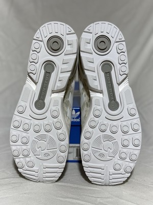 Adidas ZX Flux Low White Mountain Grey, White Size 10 | eBay