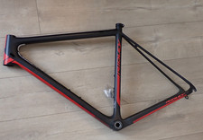 Telaio bici Ridley Helium SLX carbonio nero/rosso (senza forcelle) freno cerchio - taglia small