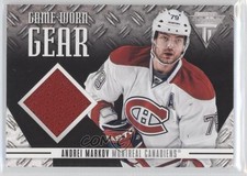 2012-13 Panini Rookie Anthology Titanium Game Worn Gear Andrei Markov #GG-AN 0f8