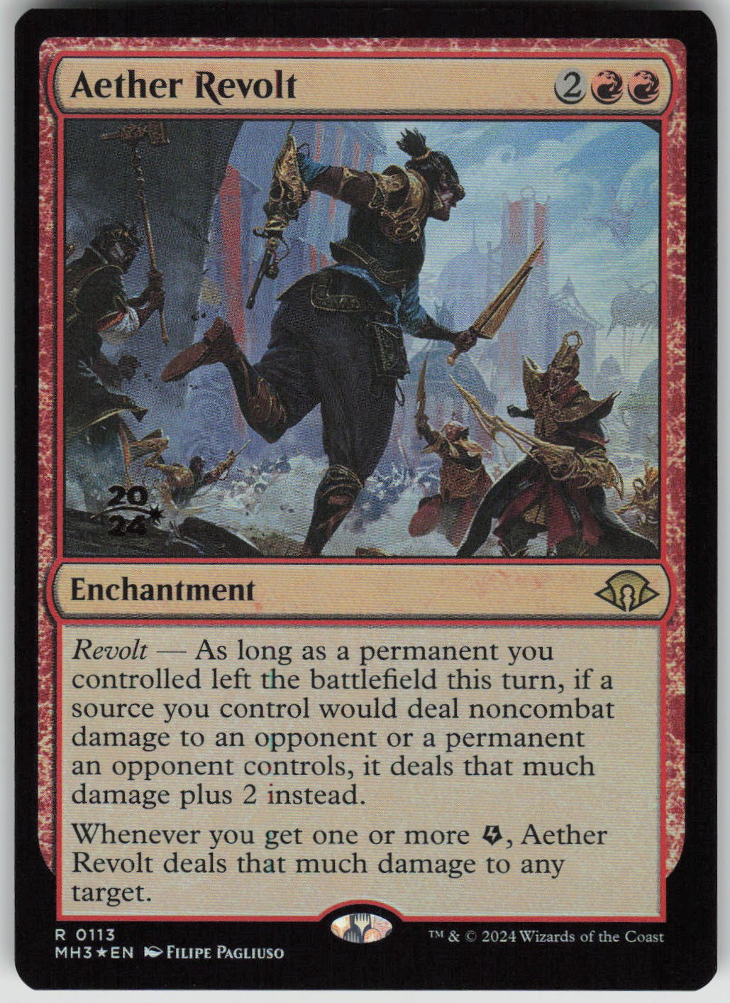 MTG Aether Revolt Foil NM Prerelease Cards Magic 113