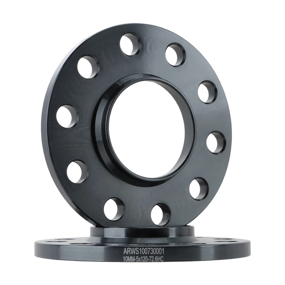 NEW 10mm 5x120 Wheel Spacers 72.6mm For BMW 1 Series 3 Series 5 Series 6 Series Foto 2 de 4