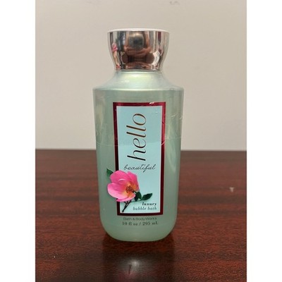 BATH & BODY WORKS Hello Beautiful Luxury Bubble Bath 10oz New Factory Sealed