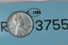 1943 STEEL 1C LINCOLN WHEAT BACK WHEATIE CENT PENNY RAW-3755