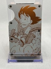 Goku Dragon Ball Z Metal Minimalist Wallet Card Case