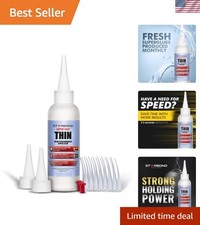 Ultra-Fast 4oz Cyanoacrylate Super Glue - Strong Bonding  Mess-Free Application