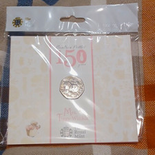 Royal Mint Beatrix Potter 150 Years Mrs Tiggy-Winkle 2016 50p Coin