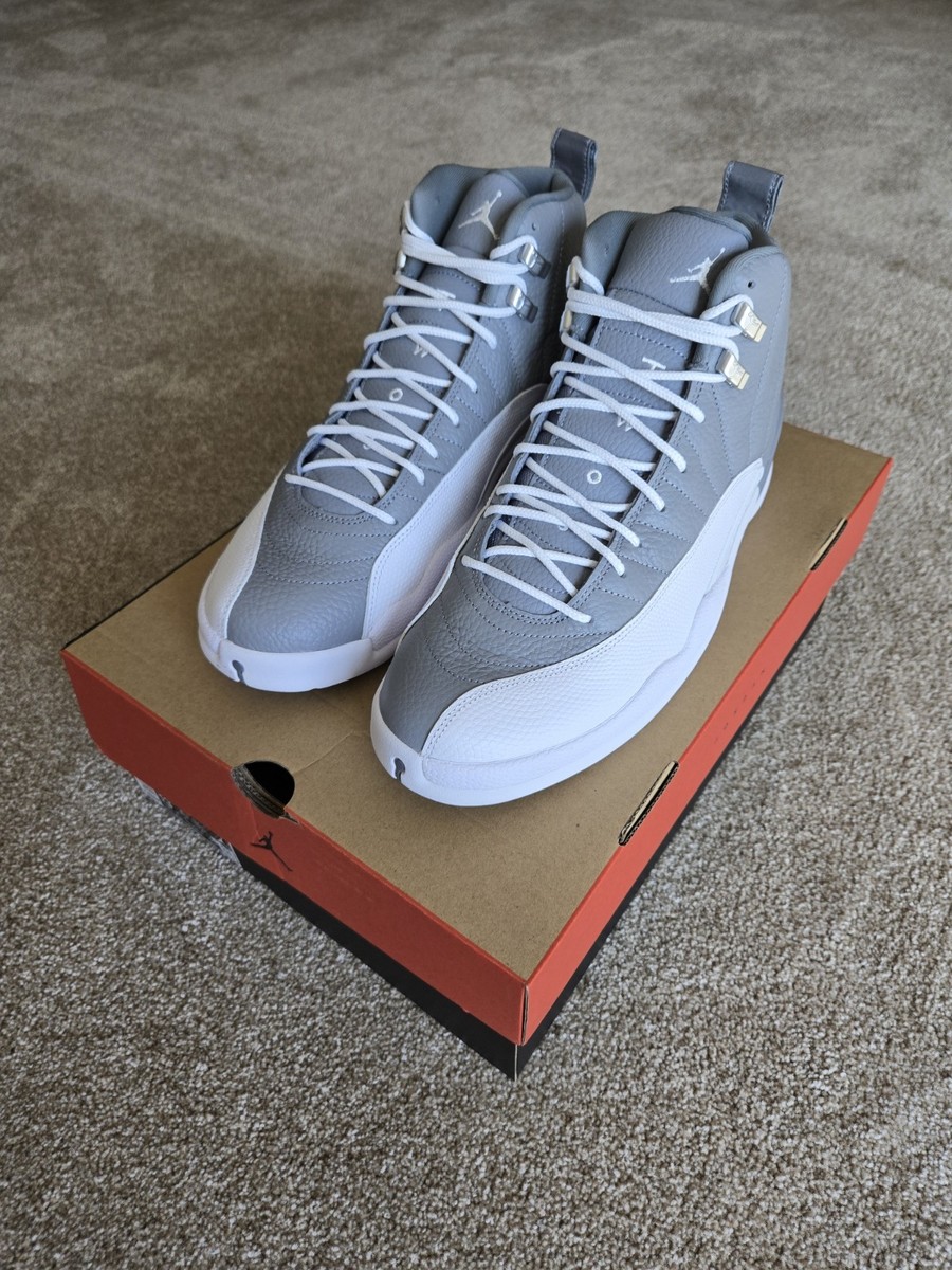 Nike Air Jordan 12 Retro Stealth 2022 White Cool Grey CT8013-015