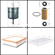 Knecht Filterset, Inspektionspaket für Volvo XC90 I V40 Kombi V70 II V70 III