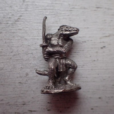 Citadel Warhammer 80s pre-slotta Dungeon Monster Set Lizardman Lasrack