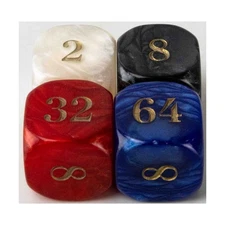 Koplow Dice d6 Doubles (4) New