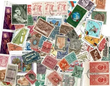 WORLDWIDE Lot of 100+ Postage Stamps Lot#3 Many Countries Mint/Used Interesting!