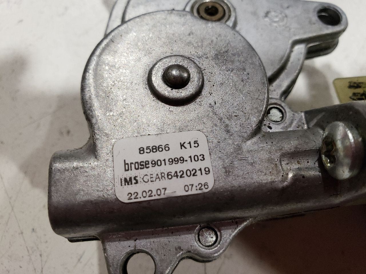 Bentley Flying Spur 2007 Front Left Seat motor P/N 0130002582
