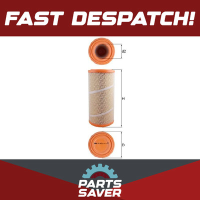 Air Filter fits IVECO DAILY Mk3 2.8D 99 to 07 Mahle 0000008041642 1903669 New