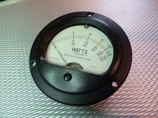 Bird 43 Thruline 30Ua Replacement Wattmeter Element / Slug Reading Meter Face