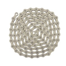 YBN PRO BMX 1/SPEED STEEL CHAIN 1/2X1/8X112 IN CHROME