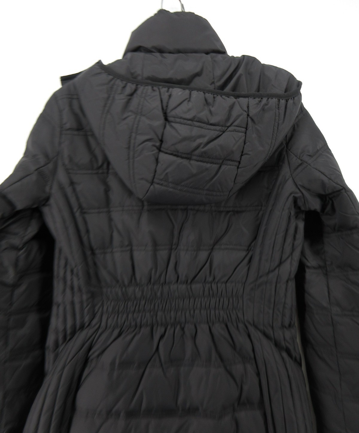 Michael Kors Jacket Women XS Black Down Puffer Coat Quilted Hoodie Insulated * thumbnail 9