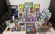 Junk Drawer Lot of Trading Cards, #1 Comic, Batman, Collectibles, & Misc, #DEC1