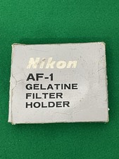 Nikon AF-1 Gelatine Gel Filter Holder, with box and instructions