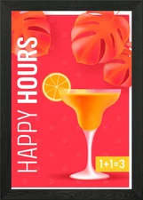 Pop Art Best Art Tequila Framed Wall Art Poster Canvas Print Picture