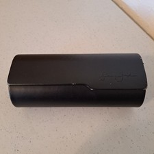 Sean John Glasses Case Black Hardshell Felt Interior