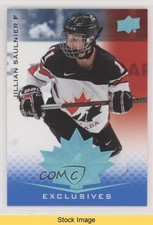 2021 Upper Deck Team Canada Juniors Blue Jillian Saulnier #57 READ 05iv