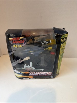 Air Hogs 2010 Sharp Shooter RC Missile Launching Helicopter Radio Controlled