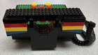 Tyco Super Blocks Telephone, 1988, Retro "Lego" Phone — photo 4