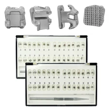 Damon Q Self Ligating Brackets Dental Orthodontic Metal Braces Roth MBT 022 345H