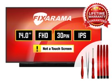 CMO Innolux N140HCA-EBC FHD IPS 30pin Glossy LCD Screen Tools GRADE A FIXARAMA