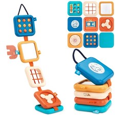 Busy Board for 1 Year Old,Travel Toys for Toddlers 1-3,Montessori for 1 2 Yea...