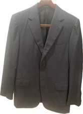 Ermenegildo Zegna Men's 40R Navy suit 32x32 trousers