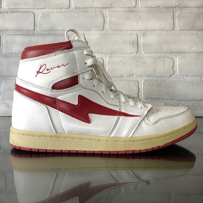 Reves Paris Air Kiy  85 Hi White / Red Kool Size 11 US