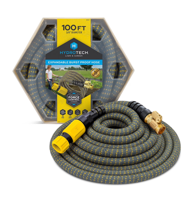 #ad HydroTech Burst Proof Expandable Garden Hose Water Hose 5 8 in Dia. x 100 ft $80.00