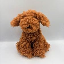 Jellycat Cooper Doodle Dog - Bronze Curly Haired Poodle Dog  Retired